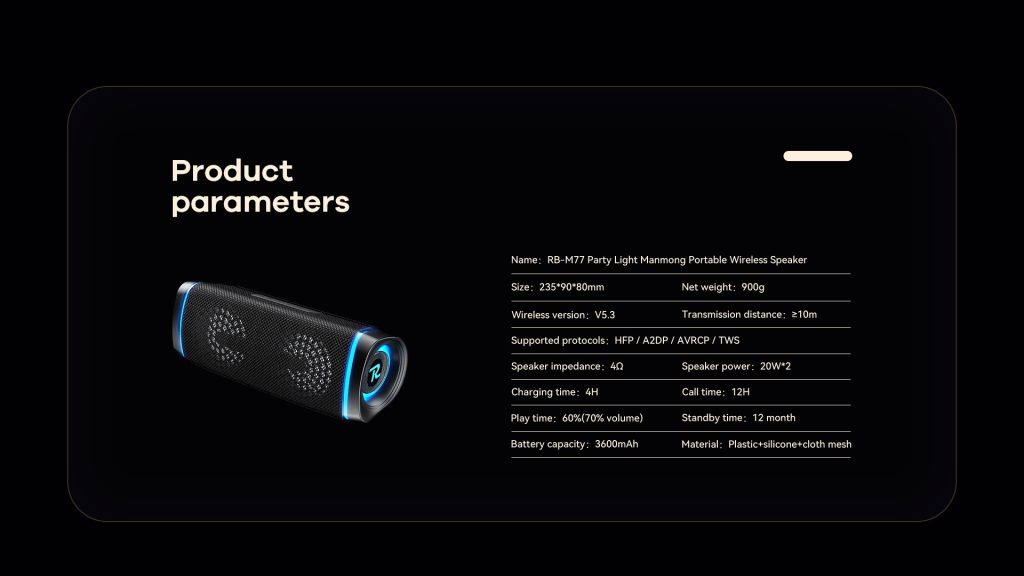 Loa thể thao bluetooth REMAX RB-M73
