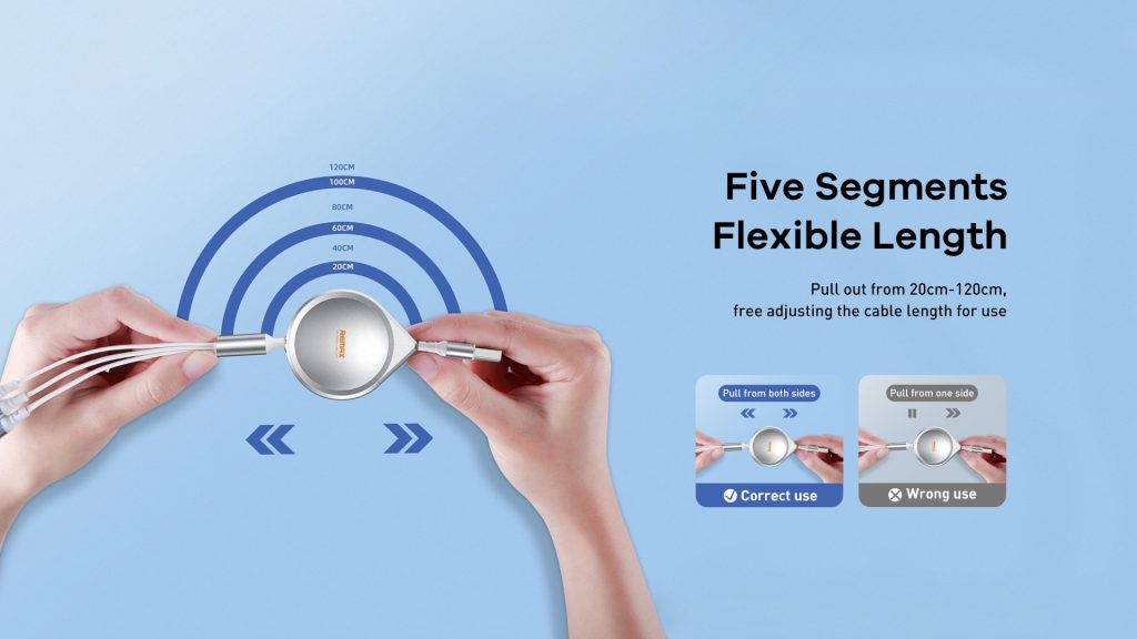 Cáp sạc đa năng REMAX RC-C108