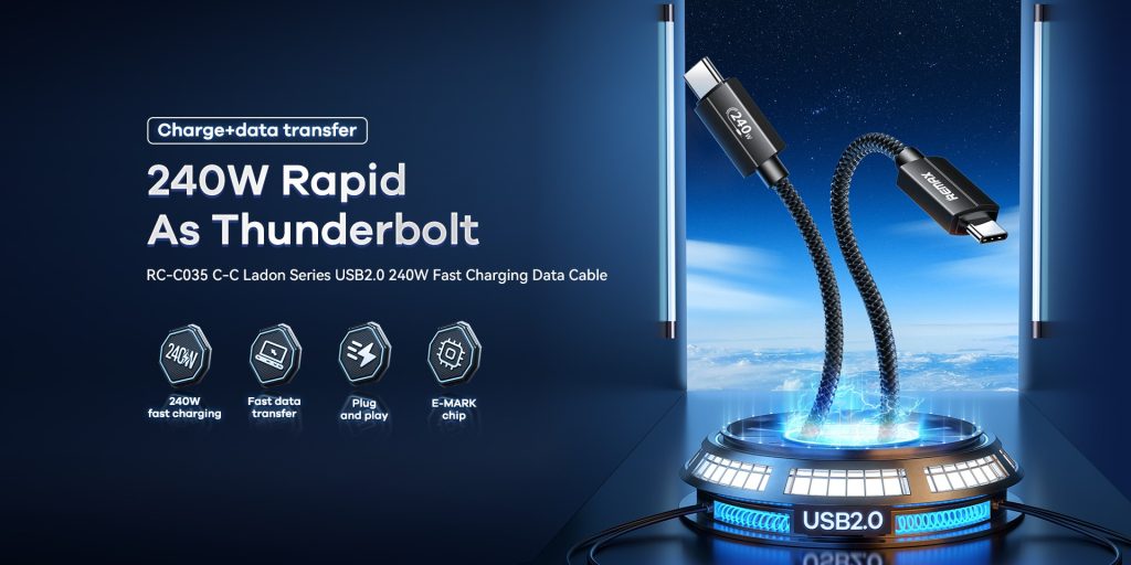 Cáp sạc 240w REMAX RC-C035