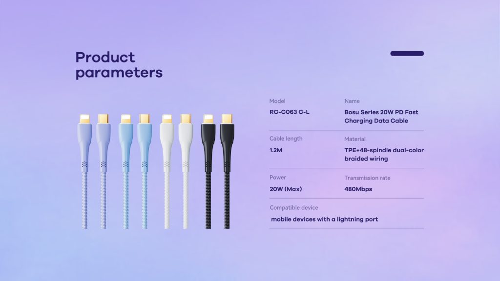 Cáp sạc REMAX RC-C063