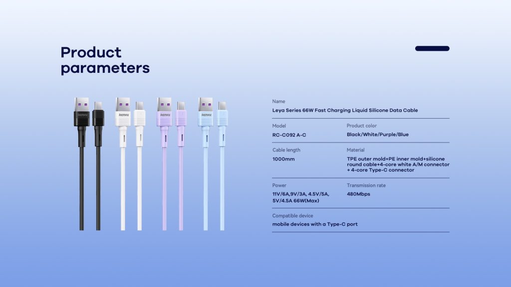 Cáp sạc REMAX RC-C092