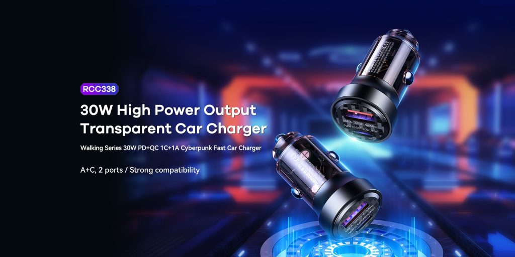 Tẩu sạc xe hơi 30w Remax RCC338