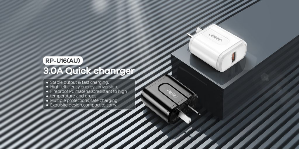 Củ sạc nhanh Remax RP-U16(AU) 3.0A