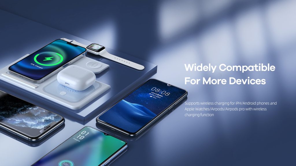 Sạc không dây đa năng Remax RP-W53 Brainy Series