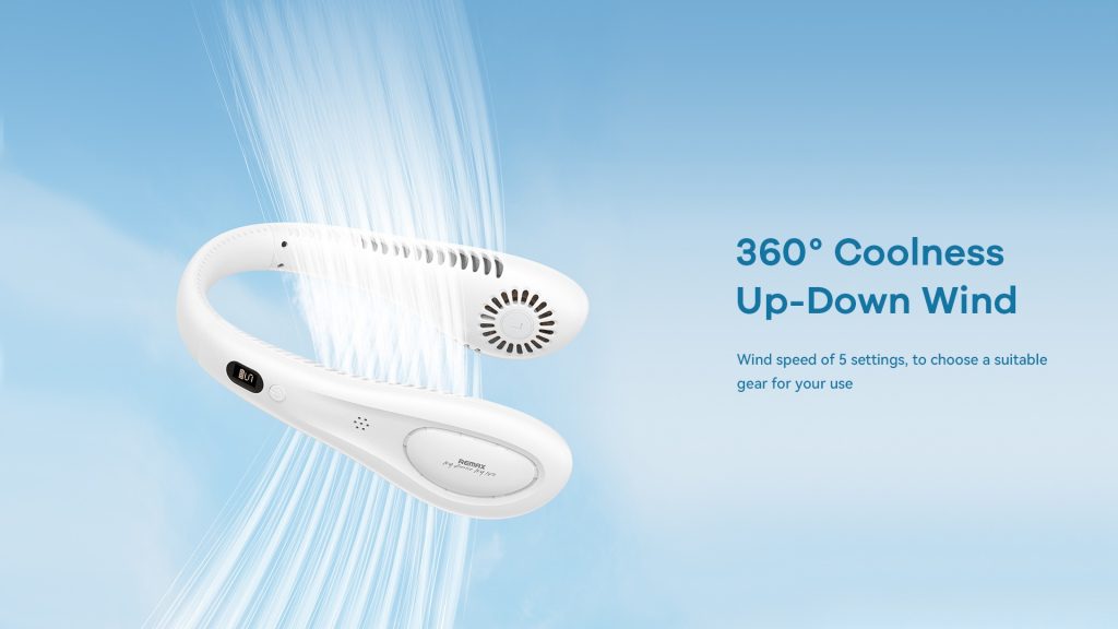 Quạt đeo cổ Neckband Fan F30 Hurricane