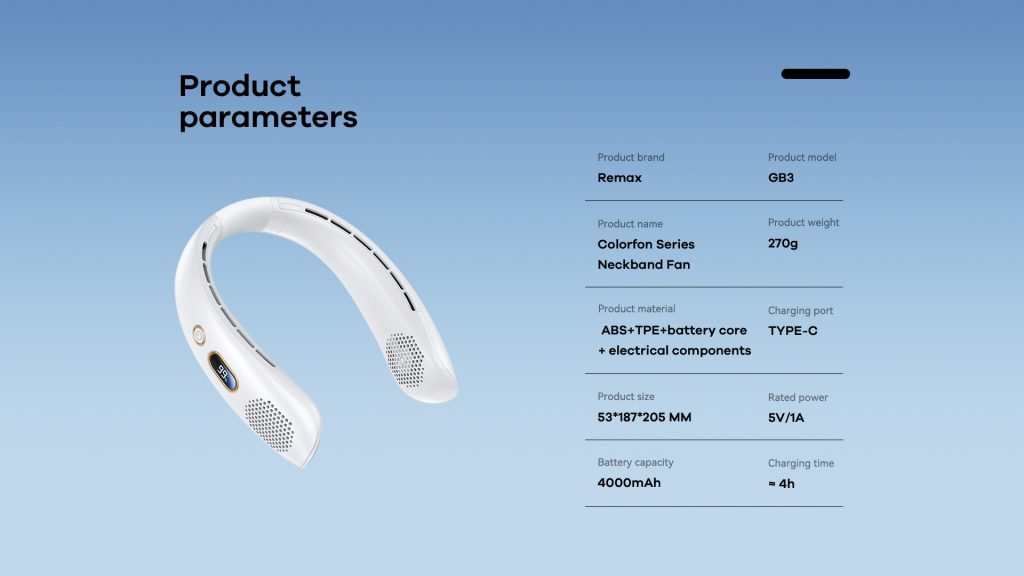 Quạt Neckband Fan GB3