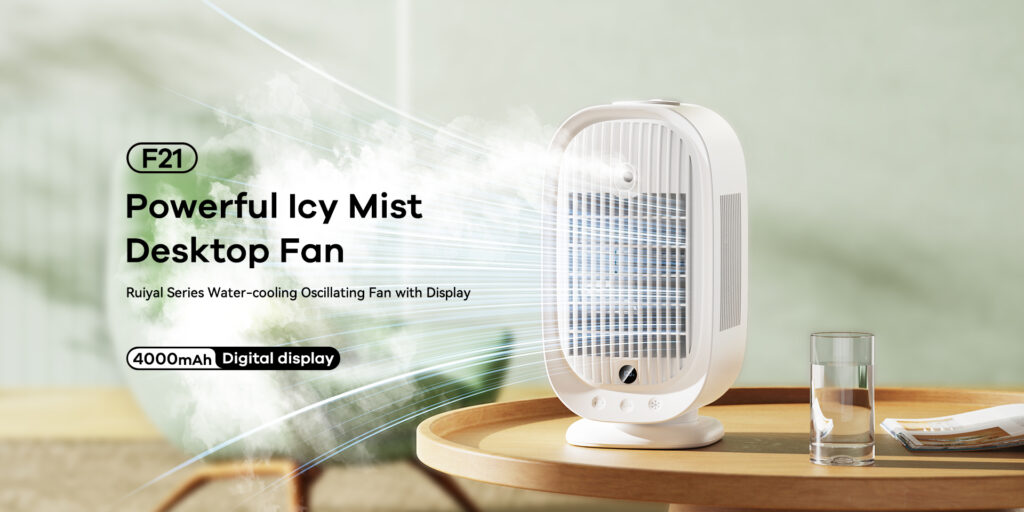 Quạt hơi nước cao cấp Remax F21 Ruiyal Series