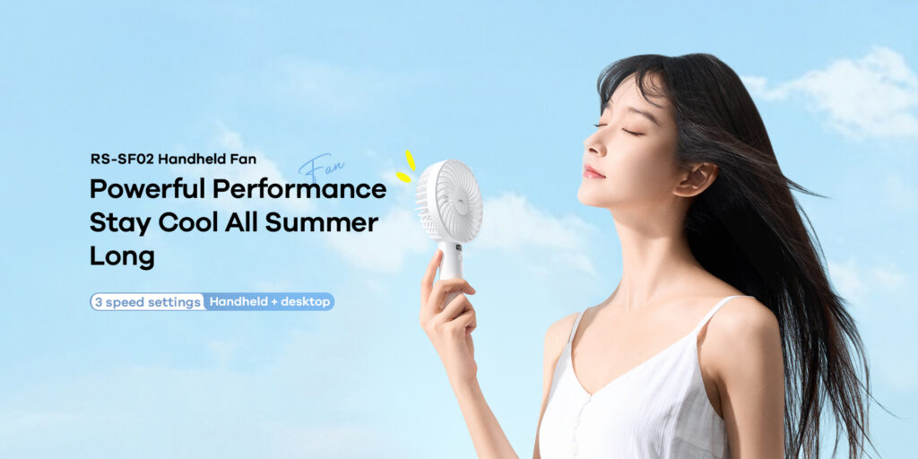 Quạt tích điện mini RS-SF02
