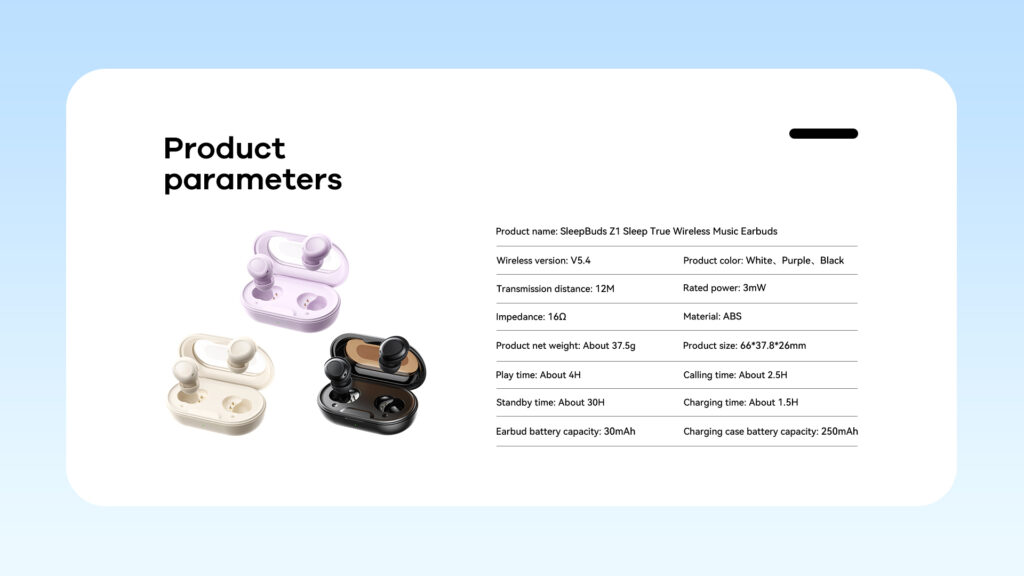 Tai nghe Bluetooth SleepBuds Z1