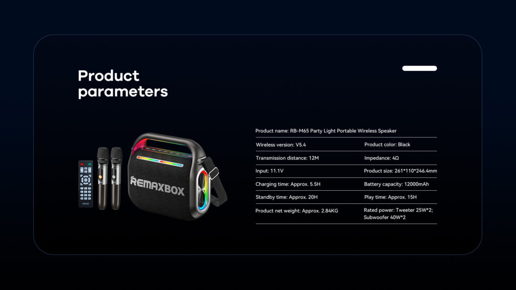 Loa bluetooth Remax RB-M65 Party Light
