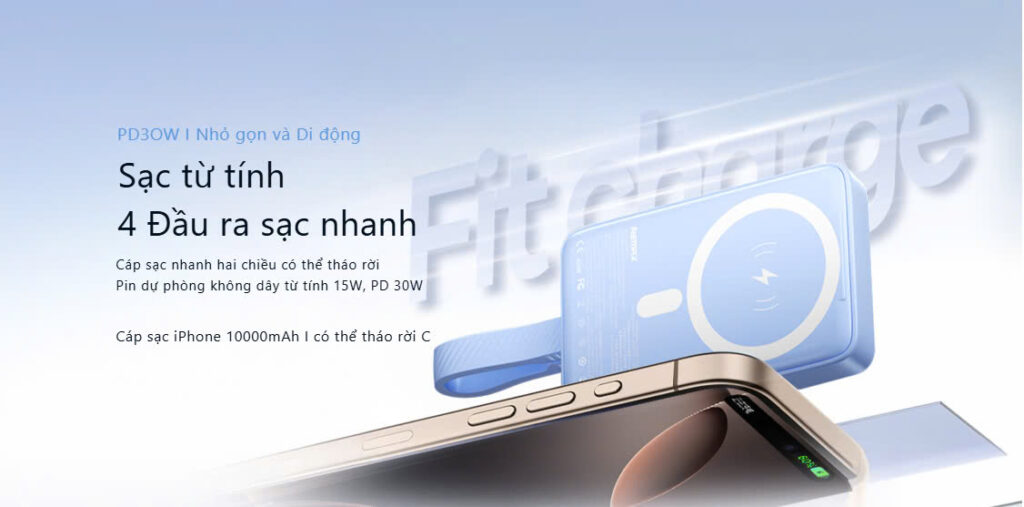 Pin sạc dự phòng Remax MCP-1