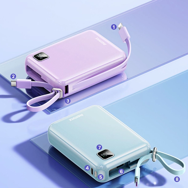 Sạc dự phòng kèm cáp 20000mAh 22.5W Remax RPP-663