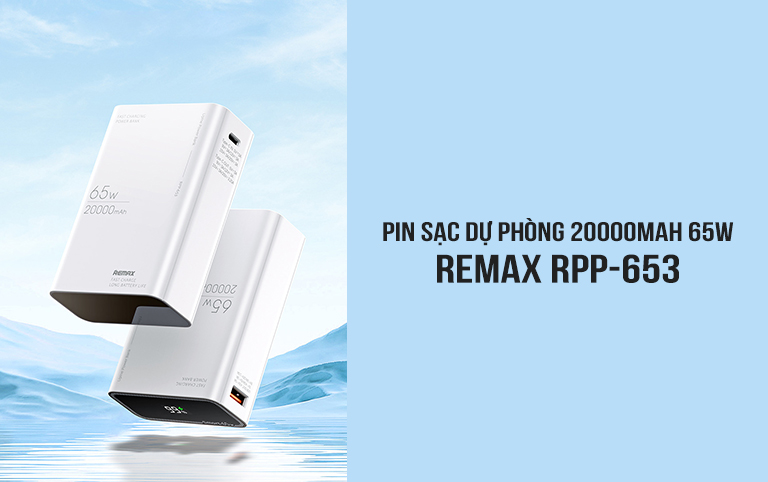 Sạc dự phòng Remax RPP-653
