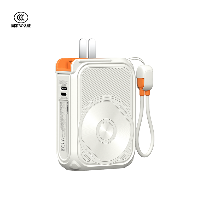 Sạc không dây từ tính 15W kèm chân cắm AC Remax RPP-116