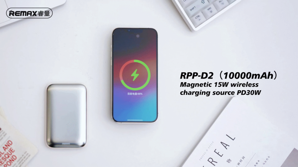 Sạc không dây từ tính 15W Remax RPP-D2