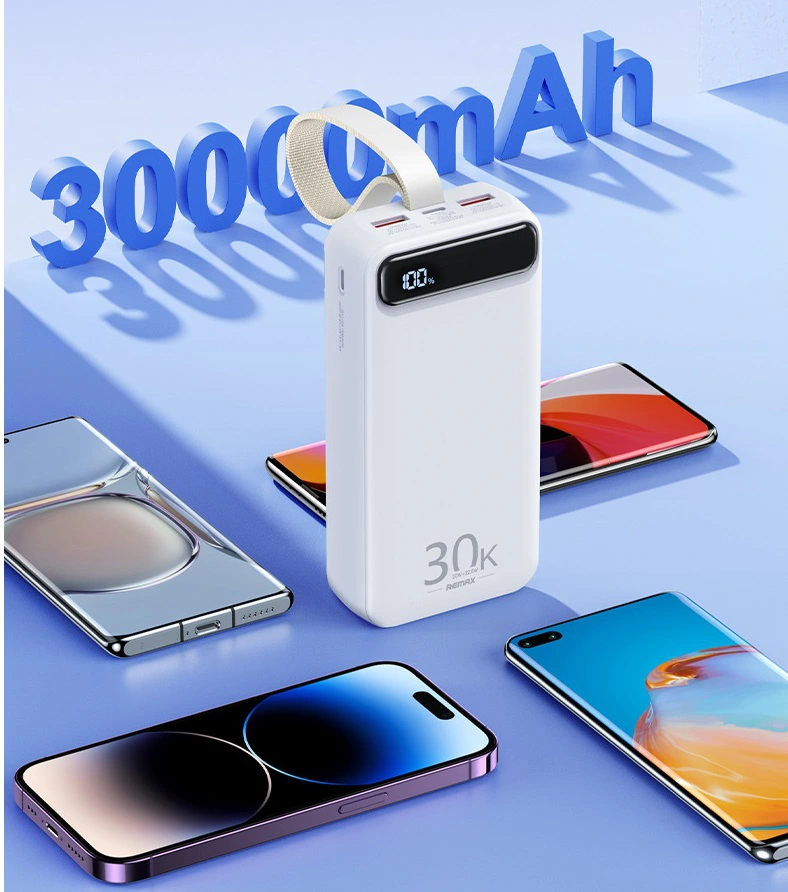 Sạc dự phòng Remax RPP‑522 QC/PD 30000mAh