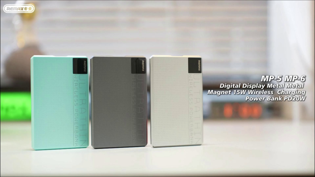Pin sạc dự phòng kết hợp sạc không dây Remax MP-6
